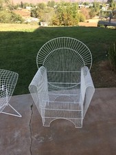 Mid Century Modern Wire Chair