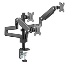 Triple LED Monitor Schwenkarm Tisch Halterung Halter Bildschirm Ständer 3x 8KG