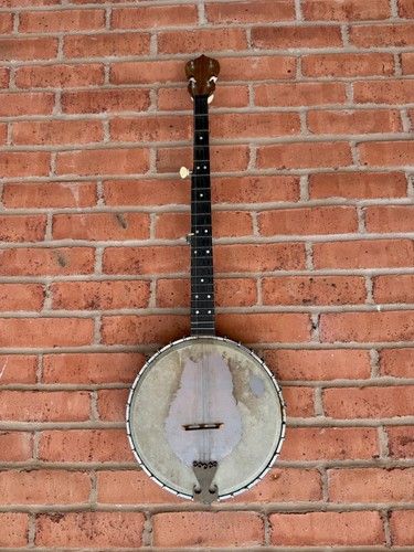 Antik messing banjo - antik,