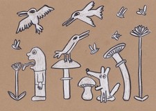 Original Zeichnung - signiert