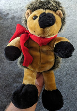 Plüsch-Handpuppe Stofftier "Igel"/Mecki Bastitoy L. Hoenicke, wie neu