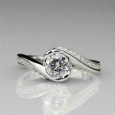2 Kt Rund Diamant Hochzeit