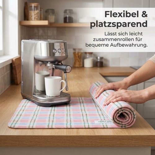 Abtropfmatte kaffeemaschine - abtropfmatte,