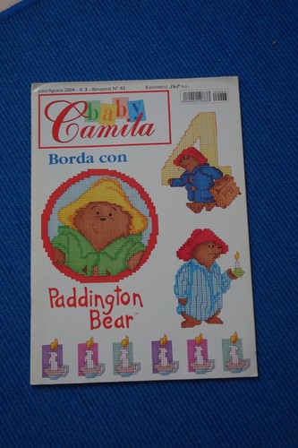 Stickheft mit paddington bear - paddington,
