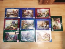 10x Thomas Kinkade Puzzle 1000
