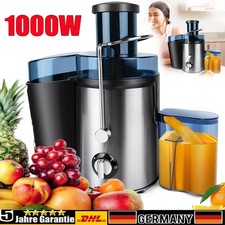 Entsafter Slow Juicer 1000W Saftpresse Gemüse Obstpresse Saftmaschine 500ML