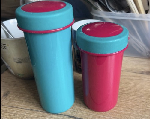 Tupperware schlumpf - 2x,