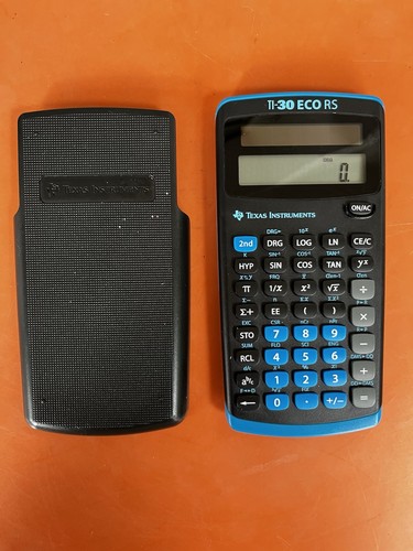 Texas instruments ti30 eco - instruments,