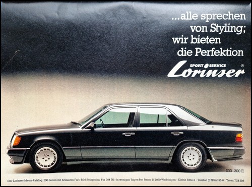 Mercedes 124 200 300 e - mercedes,