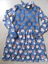 Jersey-Dreh Kleid Gr. 134-140