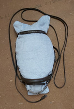 Kieffer Trense, komplett, Warmblut, braun, extralange Zügel (19)