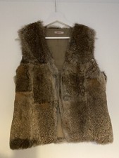 Closed Kaninchen Echt Fell Weste Kuschel Taupe Blogger Urban Hygge Instagram