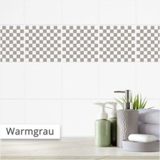 Fliesenaufkleber Karomuster