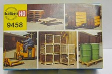 KIBRI Spur H0, 9458, Bausatz Kleincontainer und Ladegut, ungebaut, OVP, XU0267X