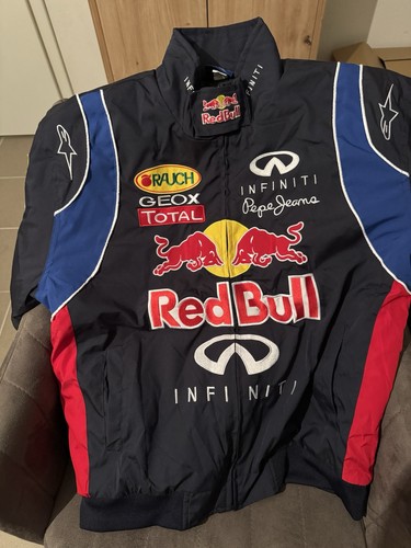 Red bull jacke - red, größe