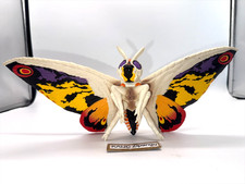 2001 Godzilla Kaiju Toy Movie Monster 14" Giant GMK Mothra 2002 Figur Bandai