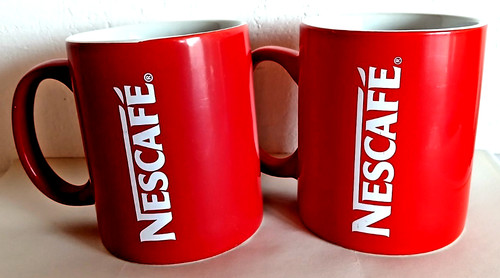 Nescafé tassen rot - 2,