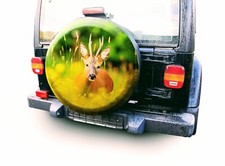 Deer spare wheel cover 4 x 4