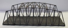 Hack H0 103-80601 Stahl-Bogenbrücke 2-Gleisig Metall Rems-Brücke 30cm