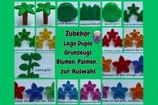 Lego Duplo Zubehör Ersatzteile Blumen - Gras - Palme - Liane - Busch zur Auswahl