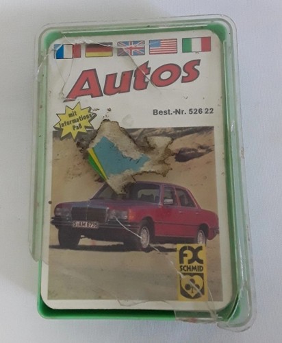Altes vintage quartett - altes, spiel