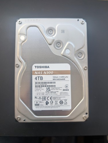 Toshiba nas n300 - nas, 4tb