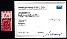20 Pf Posthorn Mi 130 Or I ** FB Schlegel BPP: "ee" Luxus!