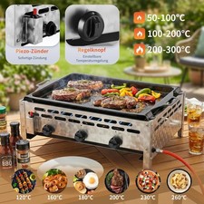 Edelstahl Gasbräter Gasgrill