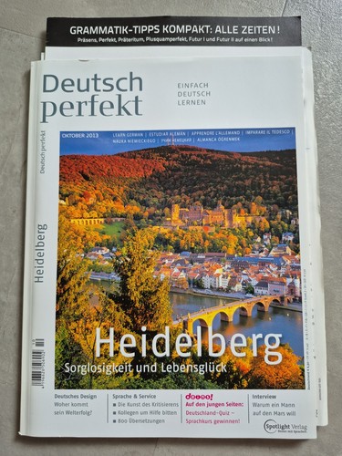 Deutsch perfekt 2013 - perfekt, 10/2013