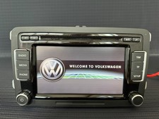 VW RCD 510 Golf, Passat  mit SD Slot, 6 Fach Wechsler mit CODE 3C8035195