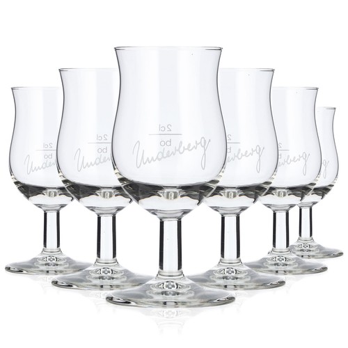 Underberg likör glas - 6x,