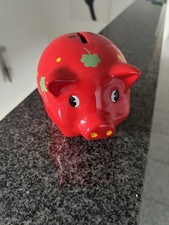 Retro porzellan sparschwein - retro, porzellan-sparschwein