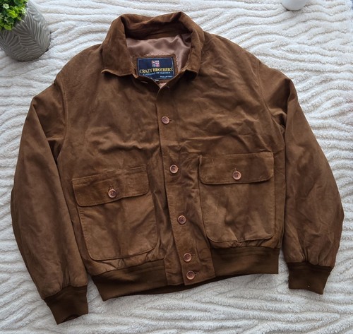 Vintage lederjacke crazy - vintage,