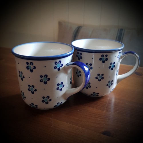 Bunzlauer keramik kaffeebecher - bunzlauer,
