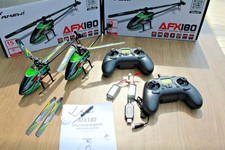 2 X 25314 Amewi AFX180 Single-Rotor Helikopter 4-Kanal 6G RTF 2,4GHz