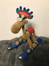 HEYE CRAZY ZOO BY MORDILLO WEIHNACHTS ELCH PLÜSCHTIER OLI-Verlag N.Y. 1997 RAR