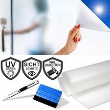 Milchglasfolie [11€/m²] Fensterfolie Glasdekor Folie Sichtschutzfolie Fenster