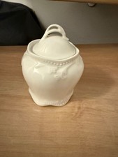 Königlich Tettau Bavaria Rubin Cream - Zuckerdose