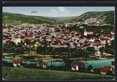 Ansichtskarte jena - ansichtskarte,