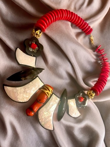 Designer kette koralle - kette,