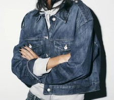 ZARA OVERSIZE JEANSJACKE , XL