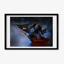 Tulup Bild MDF gerahmte Wand