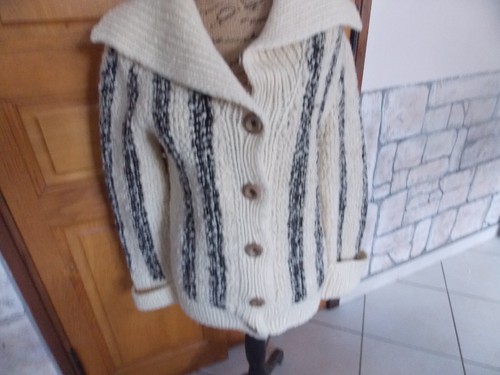 Damen weste handgestrickt - damen,