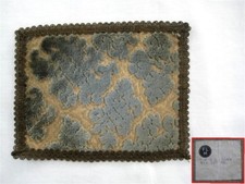 Gobelin Samt Deckchen 16 cm x 12,5 cm Deco Tischwäsche Bordüre Puppen-Stube