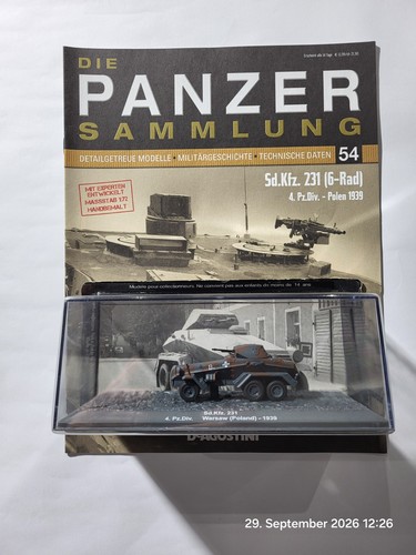 Agostini 054 sd kfz - agostini, 1:72