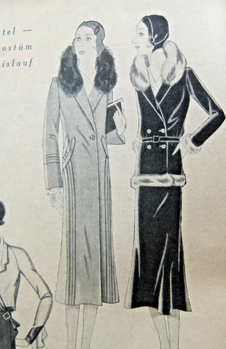 Altes vobach modeheft - modeheft, 1930