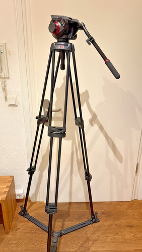 Manfrotto 504hd video stativ - manfrotto,