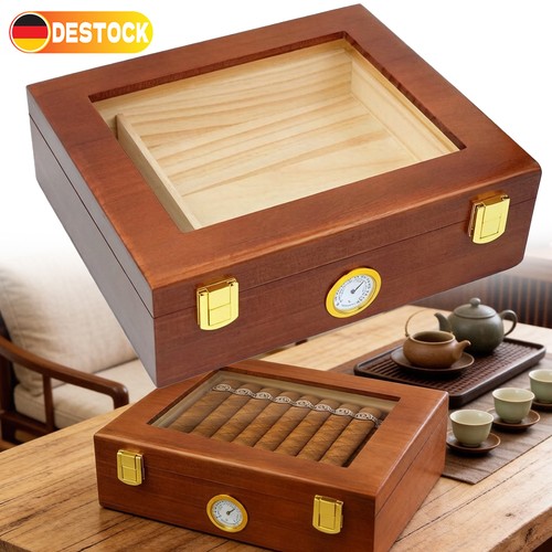 Zigarren humidor box aus holz - aus,