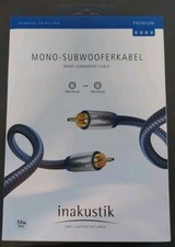 Inakustik Premium Mono-Subwooferkabel - 3 Meter