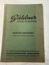 Original güldner schlepper - güldner,